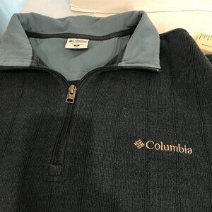 COLUMBIA MENS 1/4 ZIP HEAVY PULLOVER SIZE XL